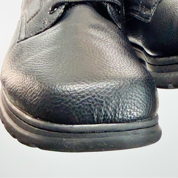 Denali Size 13 Men’s Steel Toe Black Lace-up Oxfords - Picture 5 of 10